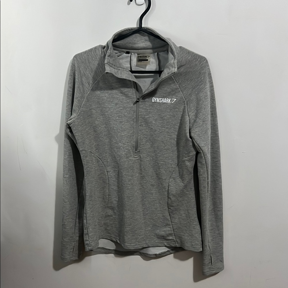 Gymshark Heather Gray Workout Top AS IS